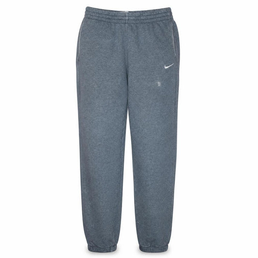Front view of Nike Men's Grey Fleece Sweatpants Small Regular Fit