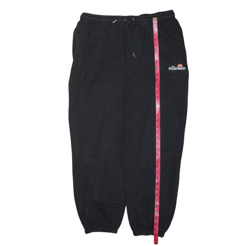 Ellesse Women's Black Size 18 Sweatpants with Drawstring Waist