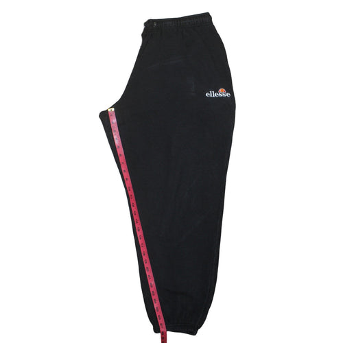 Ellesse Women's Black Size 18 Sweatpants with Drawstring Waist