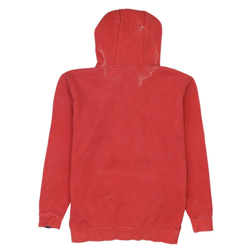 Ellesse Men's Red Pullover Hoodie M Retro Logo Fleece Sweatshirt