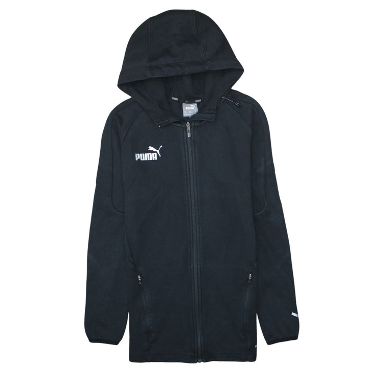 Puma Men's Black XS Full Zip Hoodie Sweatshirt
