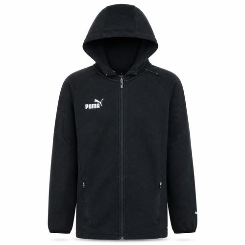 Puma Men's Black XS Full Zip Hoodie Sweatshirt