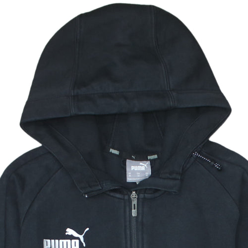 Puma Men's Black XS Full Zip Hoodie Sweatshirt