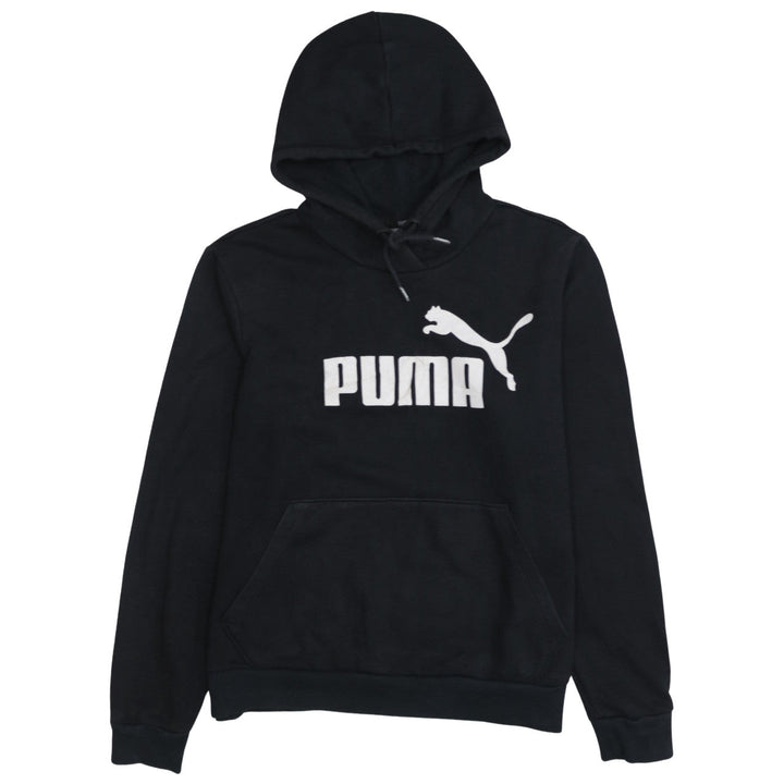 Puma Women's Black Pullover Hoodie XL Hooded Sweatshirt