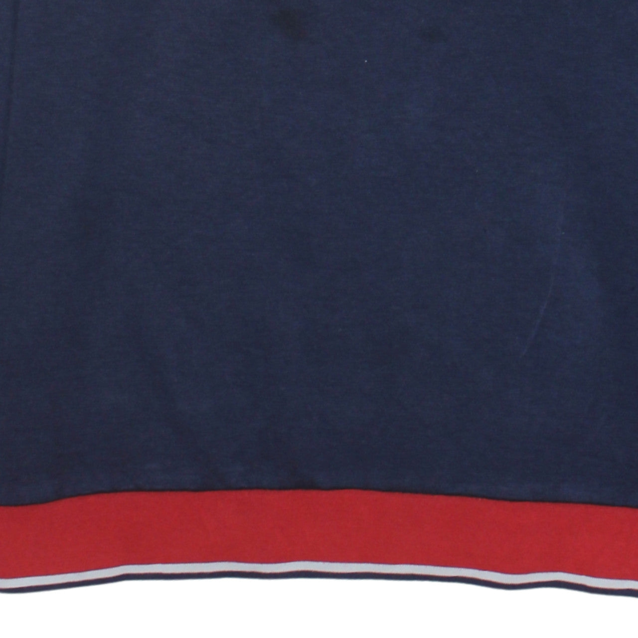 Polo Ralph Lauren Womens Navy Sweatshirt XL Blue Red Trim Logo Pullover