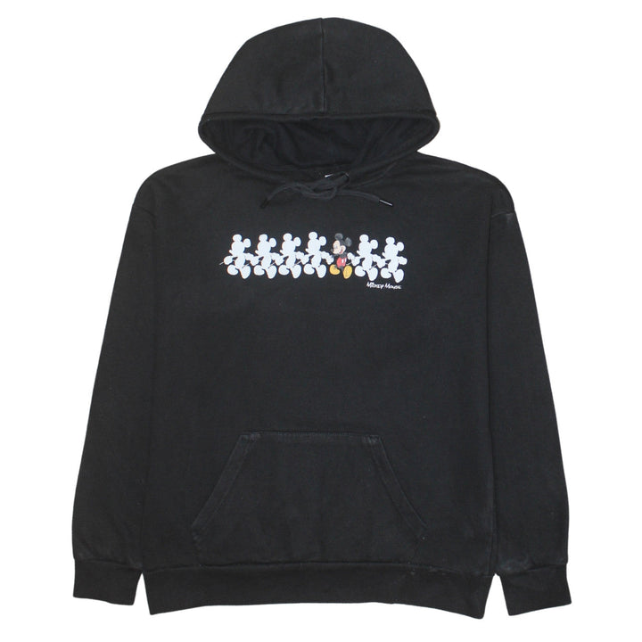 Disney Primark Women's Black Mickey Mouse Pullover Hoodie XS