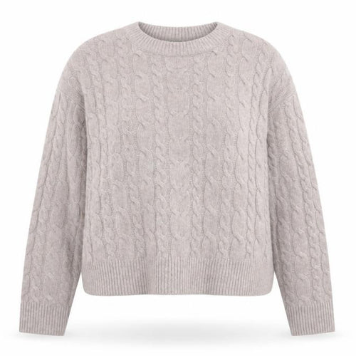 A New Day Women’s Beige Cable-Knit Jumper Size 2XL