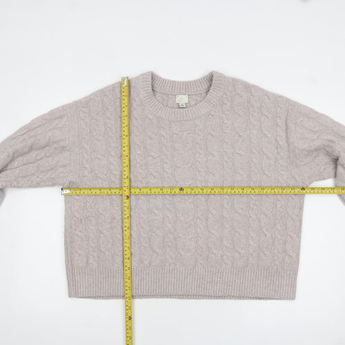 A New Day Women’s Beige Cable-Knit Jumper Size 2XL