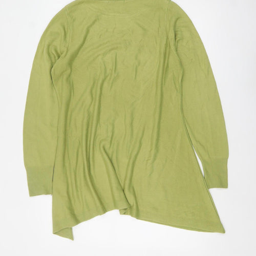 Marks and Spencer Women Green Size 16 Knit Tunic Jumper