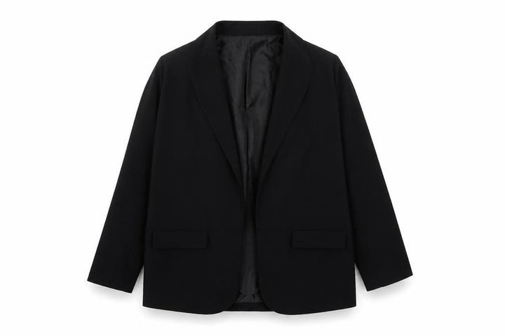 Boohoo Women's Black Blazer Jacket Size 12 Tailored Workwear