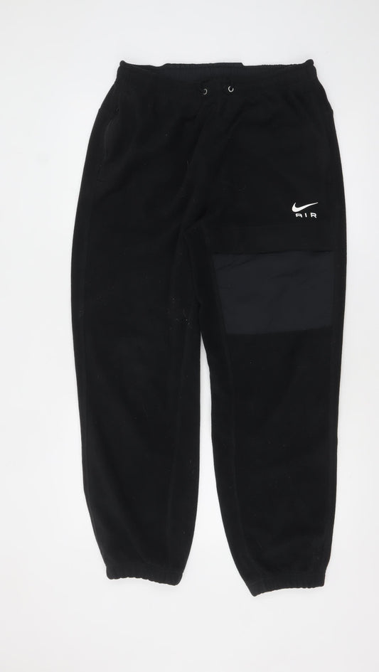 Nike Men's Black Therma-Fit Fleece Sweatpants Size S