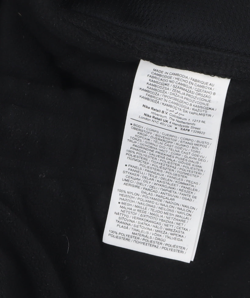 Nike Men's Black Therma-Fit Fleece Sweatpants Size S