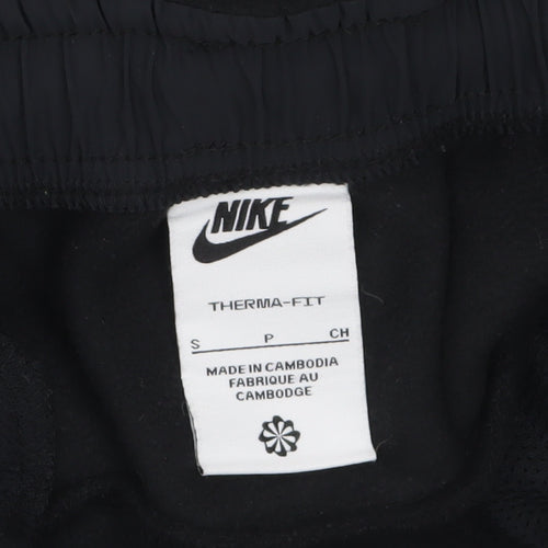 Nike Men's Black Therma-Fit Fleece Sweatpants Size S