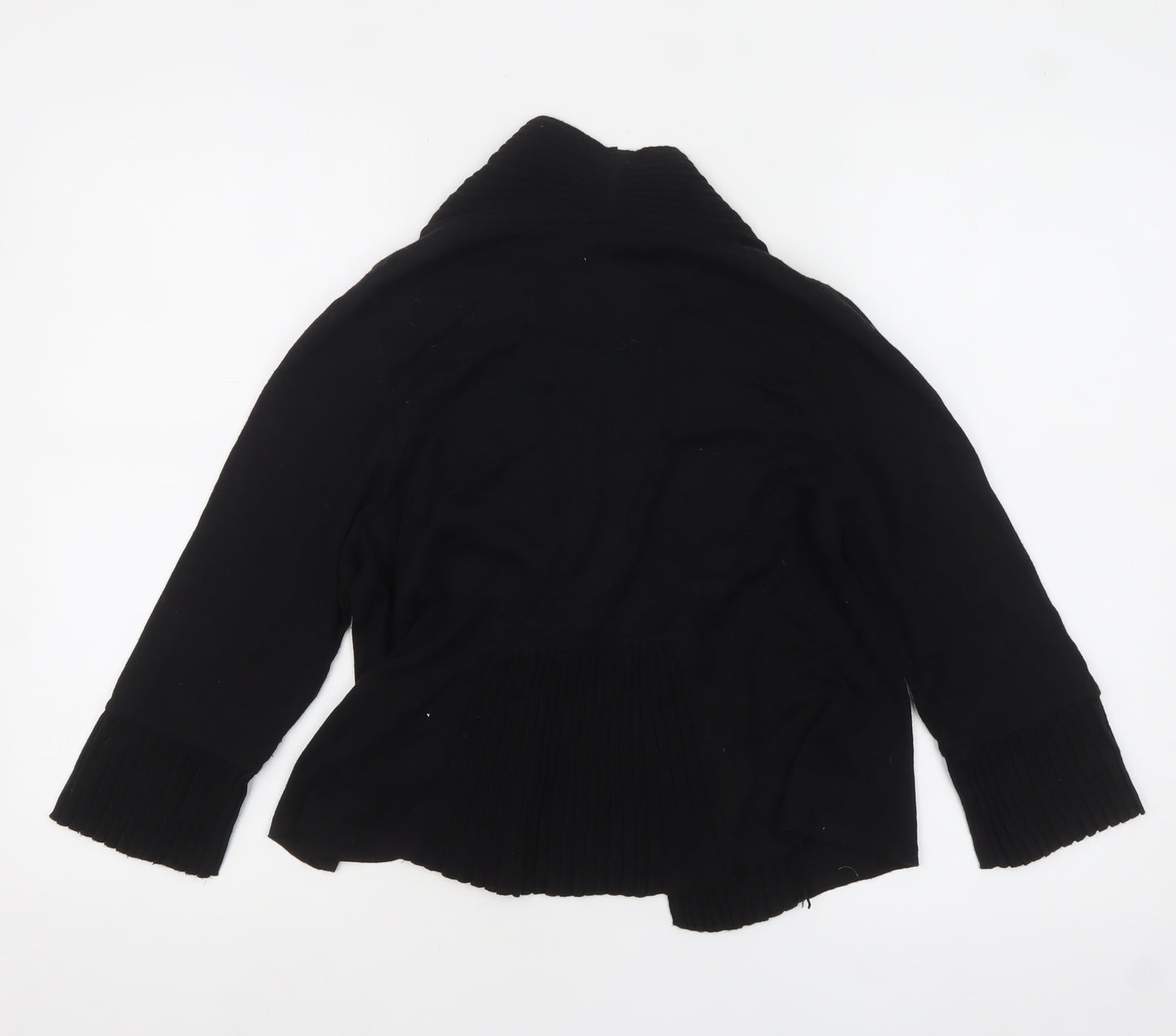 George Women’s Black Cotton Blend Cardigan Size 12 Long Sleeve