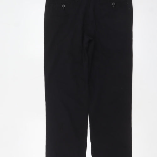 Dockers Men's Black Slim Fit Chino Trousers 33x32