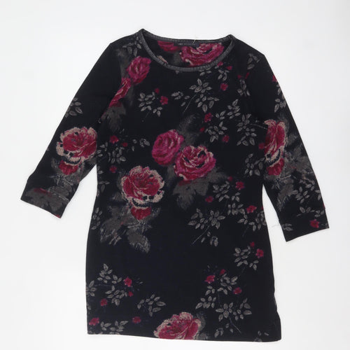 Marks and Spencer Women's Multicoloured Floral Jumper UK 10