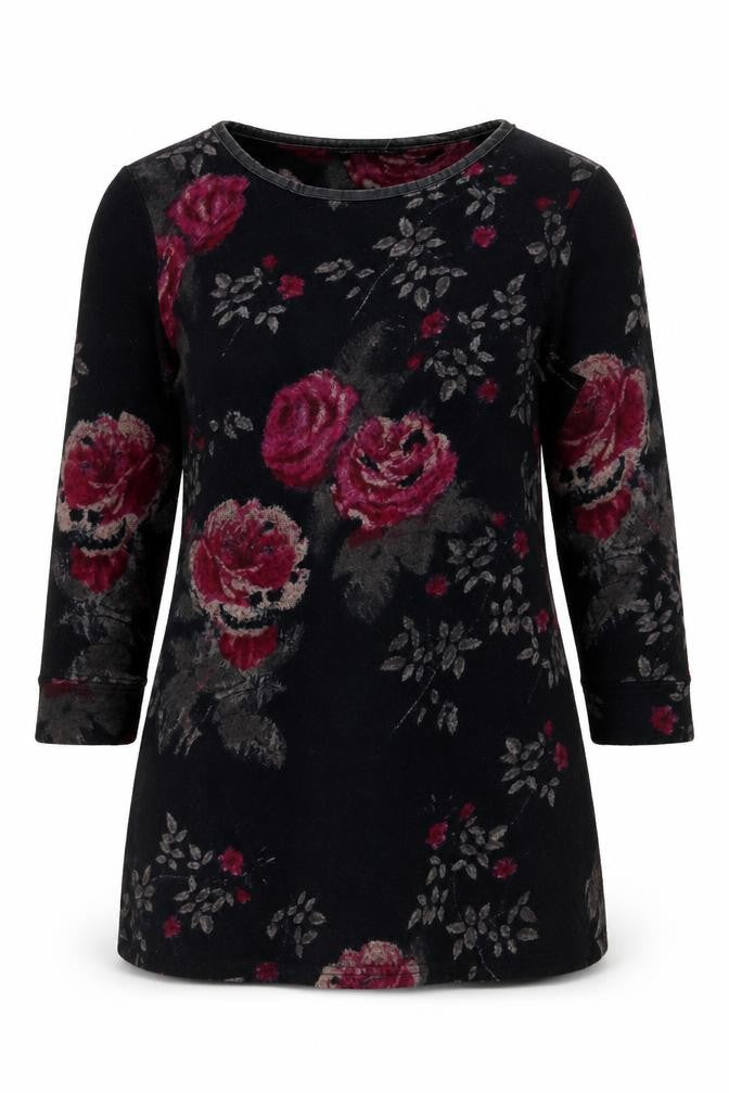 Front view of Marks & Spencer Women's Multicoloured Floral Jumper UK 10