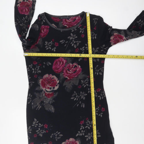 Marks and Spencer Women's Multicoloured Floral Jumper UK 10
