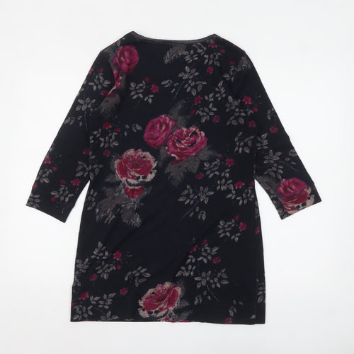 Marks and Spencer Women's Multicoloured Floral Jumper UK 10