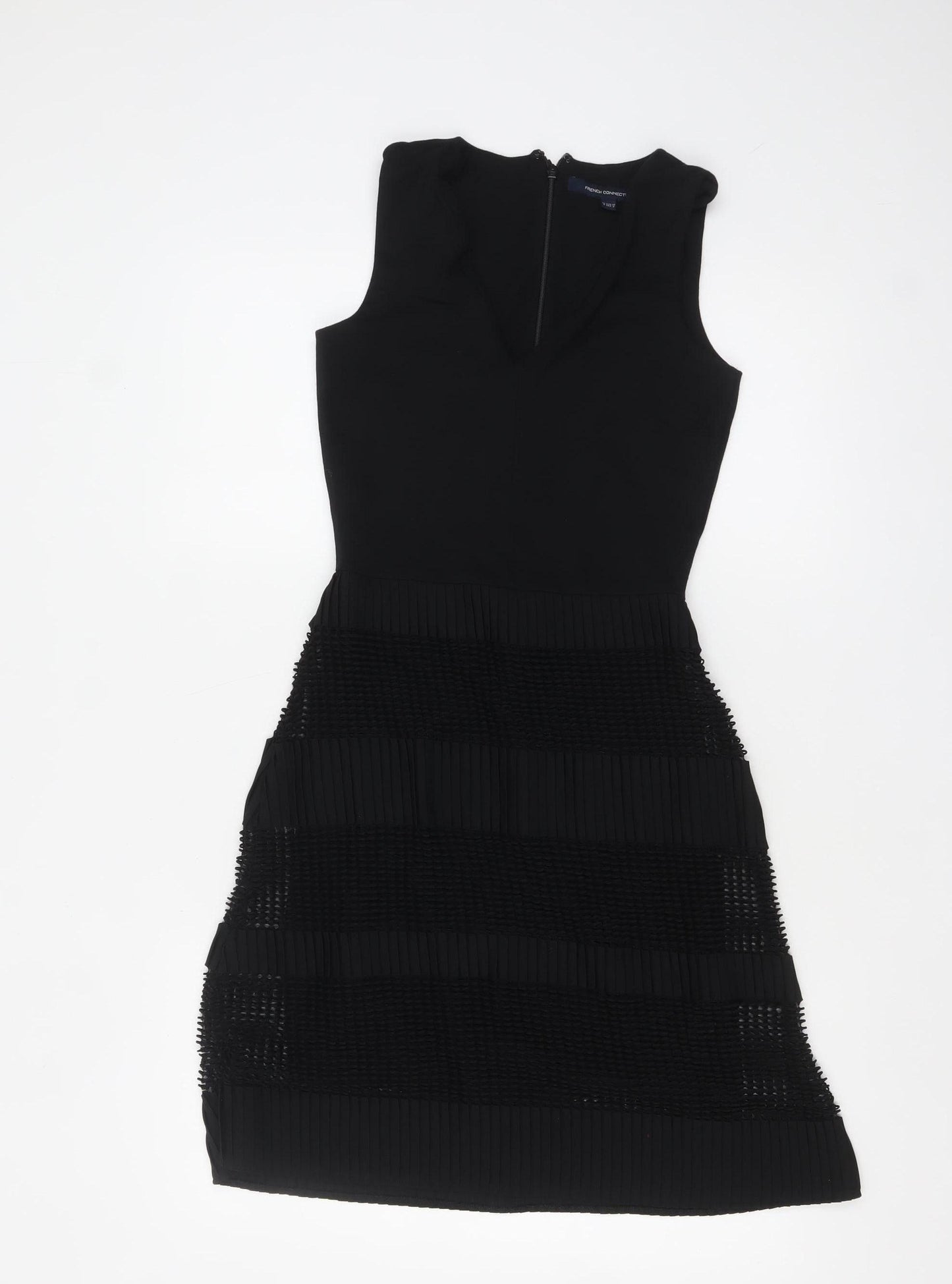 French Connection Women's Black Size 6 Sleeveless Bodycon Dress