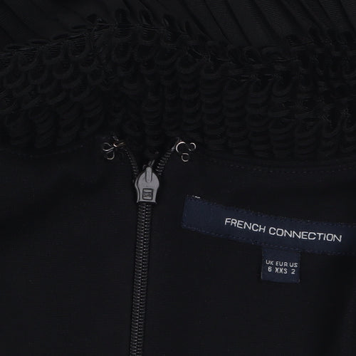 French Connection Women's Black Size 6 Sleeveless Bodycon Dress