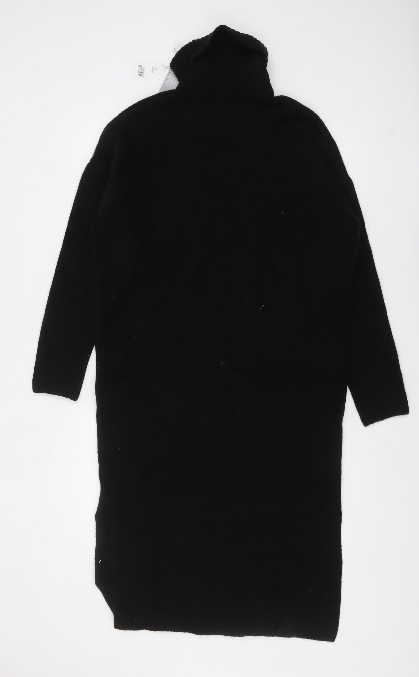 George Women’s Black Roll Neck Jumper Dress Size 12-14