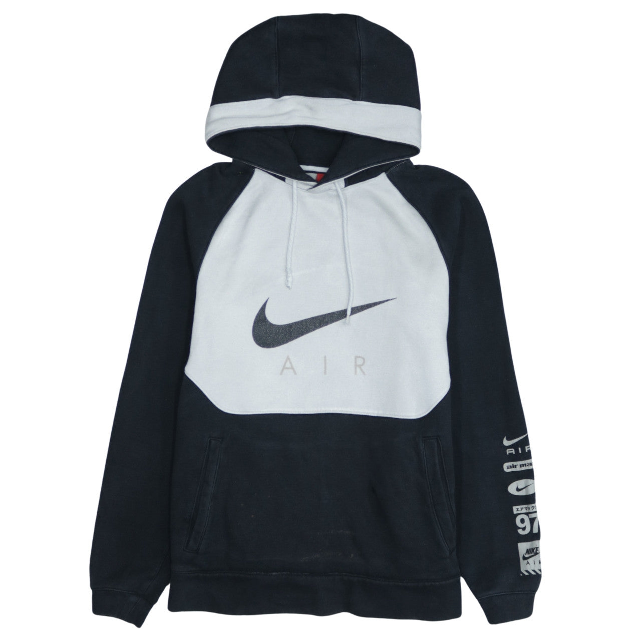 Nike Men's Black Air Pullover Hoodie Size S Regular Fit