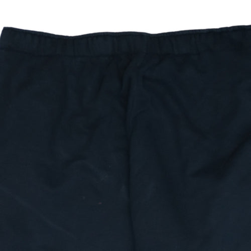 Puma Men's Black L Sweatpants with Logo and Pockets