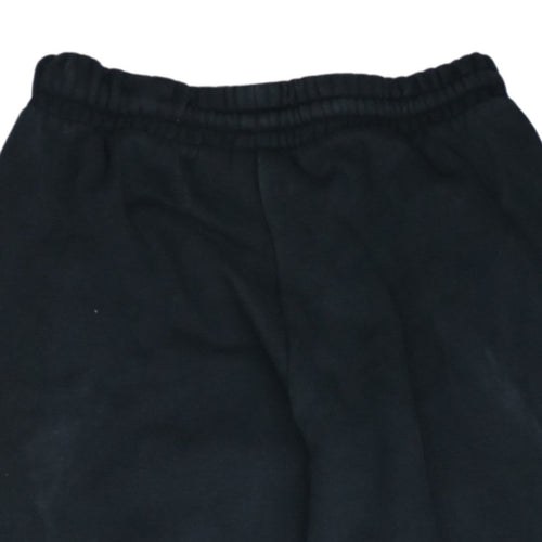 adidas Womens Black XS Sweatpants Elastic Waist Tapered Joggers