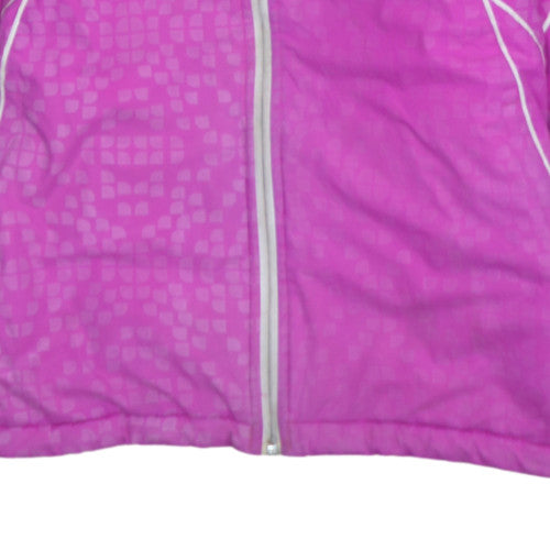 Additional view of Columbia Women's Pink Hooded Waterproof Winter Jacket, size M