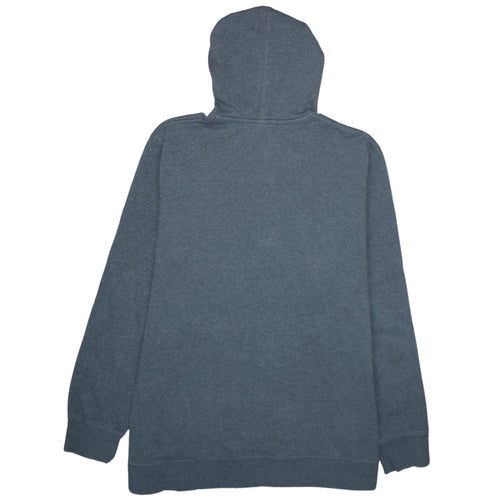 Reebok Men's Grey 2XL 1/2 Zip Hooded Sweatshirt