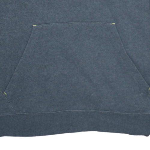 Reebok Men's Grey 2XL 1/2 Zip Hooded Sweatshirt