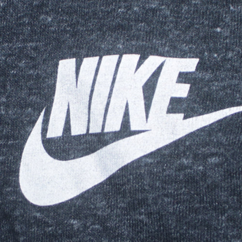 Nike Women Black Full Zip Hoodie Small Hooded Sweatshirt