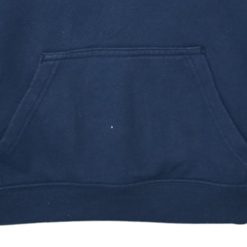 Columbia Women’s Navy Blue Pullover Hoodie Size M Cotton Blend Logo