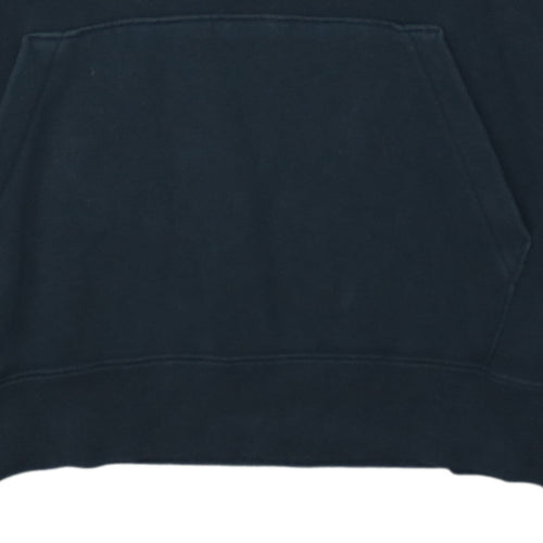 Nike Mens Black Pullover Hoodie Small Regular Fit Fleece Sweatshirt