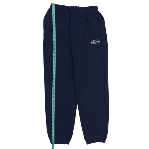 Ellesse Women Navy Blue Jogger Sweatpants Size UK 10 Cotton Blend