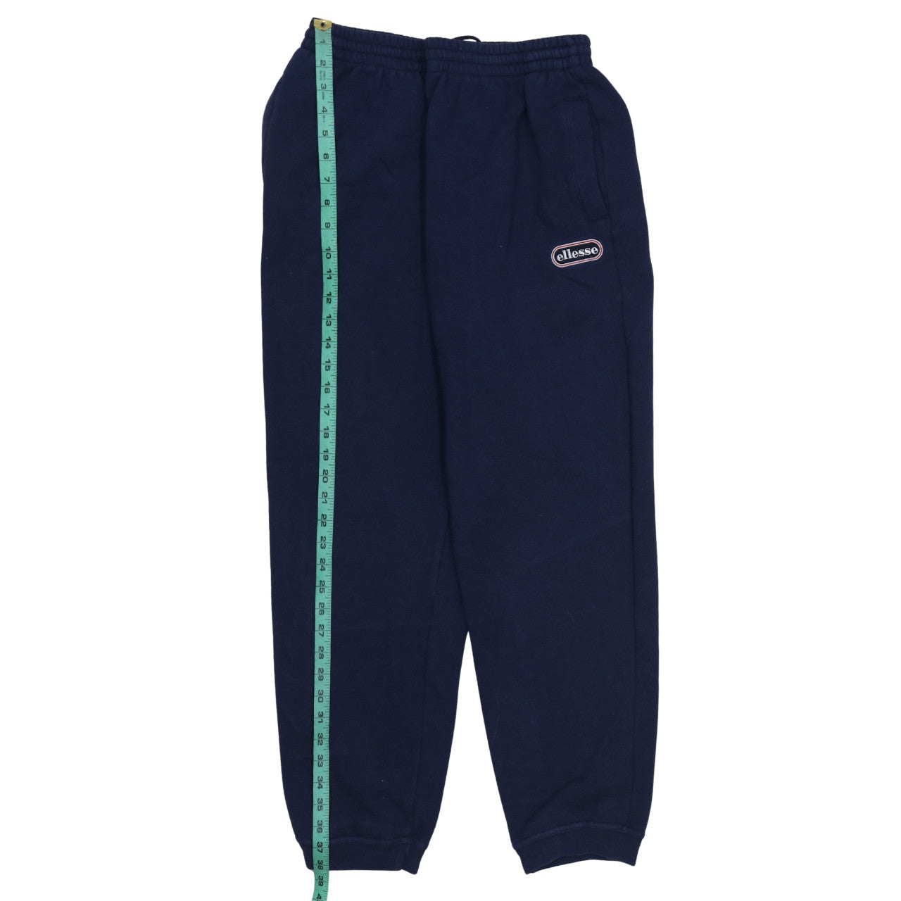 Ellesse Women Navy Blue Jogger Sweatpants Size UK 10 Cotton Blend