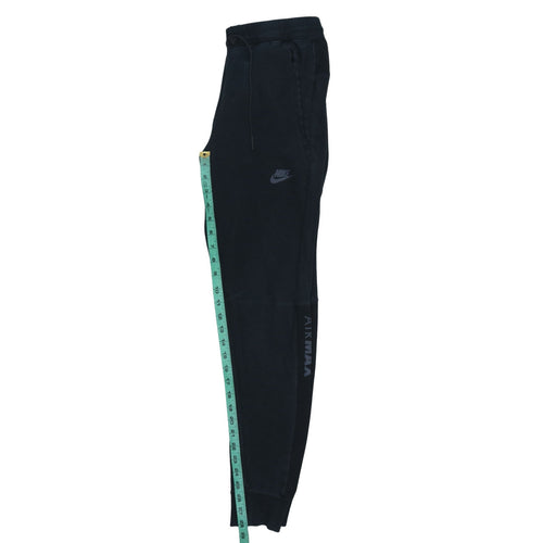 Nike Men's Black Joggers Small Regular Fit Fleece Sweatpants