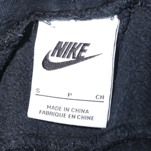 Nike Men's Black Joggers Small Regular Fit Fleece Sweatpants