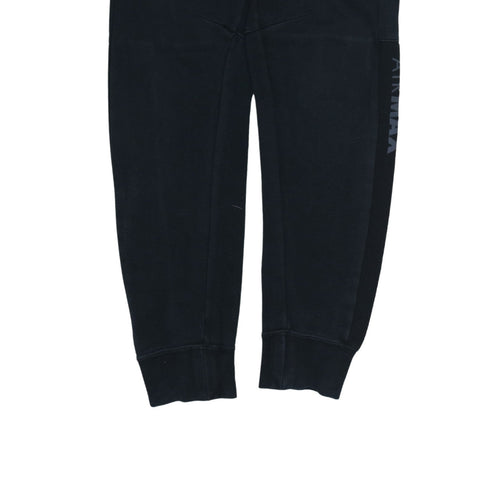 Nike Men's Black Joggers Small Regular Fit Fleece Sweatpants