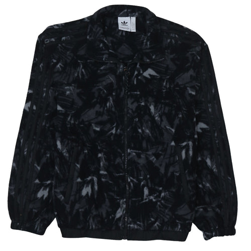 Adidas Women's Black Fleece Bomber Jacket Size S