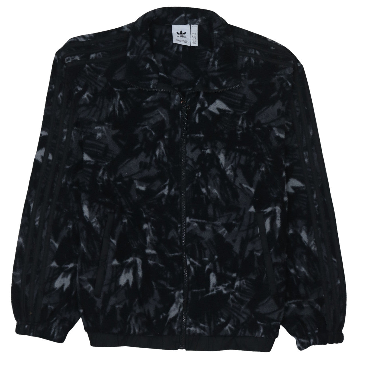 Adidas Women's Black Fleece Bomber Jacket Size S
