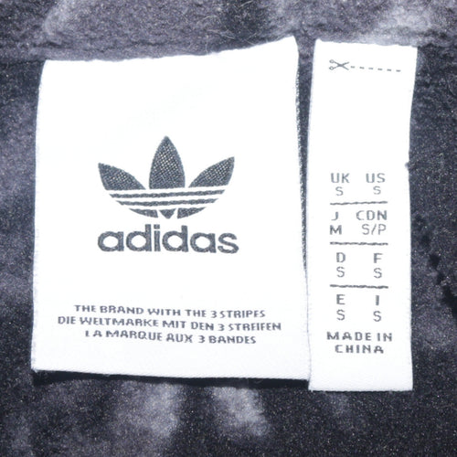 Adidas Women's Black Fleece Bomber Jacket Size S