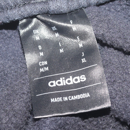 Adidas Men's Black Fleece Jogger Sweatpants M Regular Fit