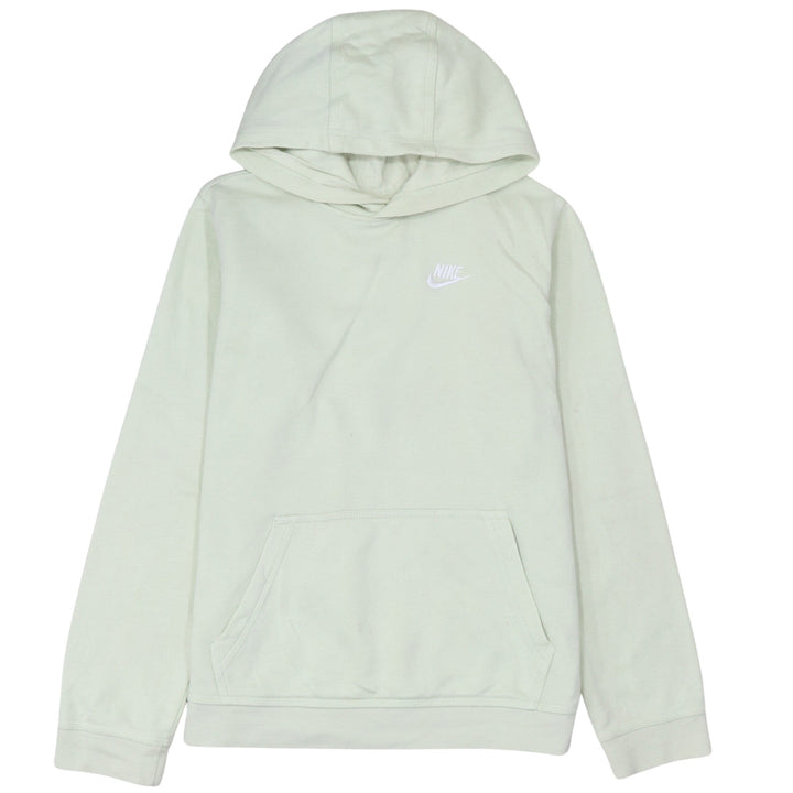Nike Boys Ivory Pullover Hoodie XL Fleece Logo Lightweight Sweatshirt