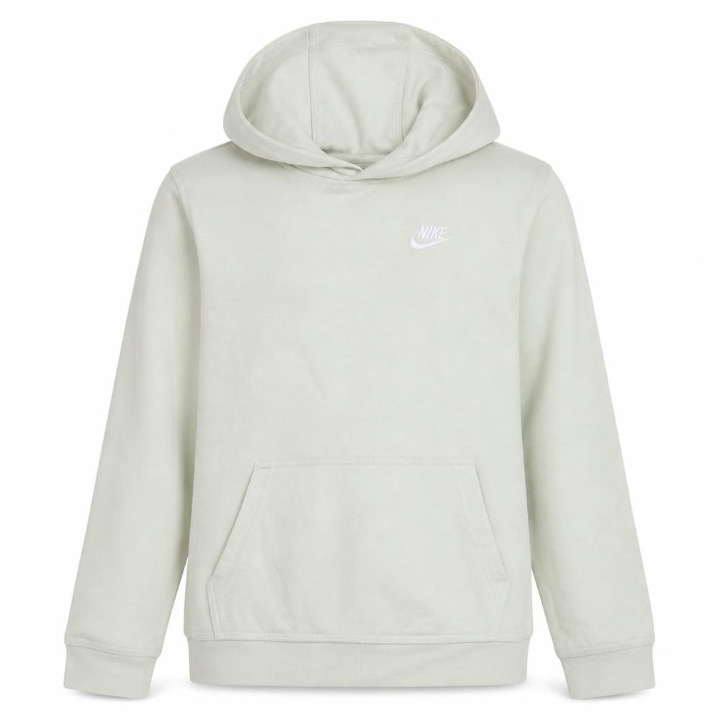 Nike Boys Ivory Pullover Hoodie XL Fleece Logo Lightweight Sweatshirt