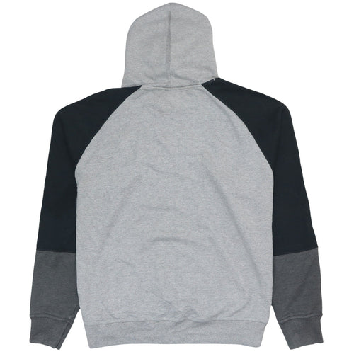 Champion Men's Grey Pullover Hoodie L Fleece Logo Sweatshirt