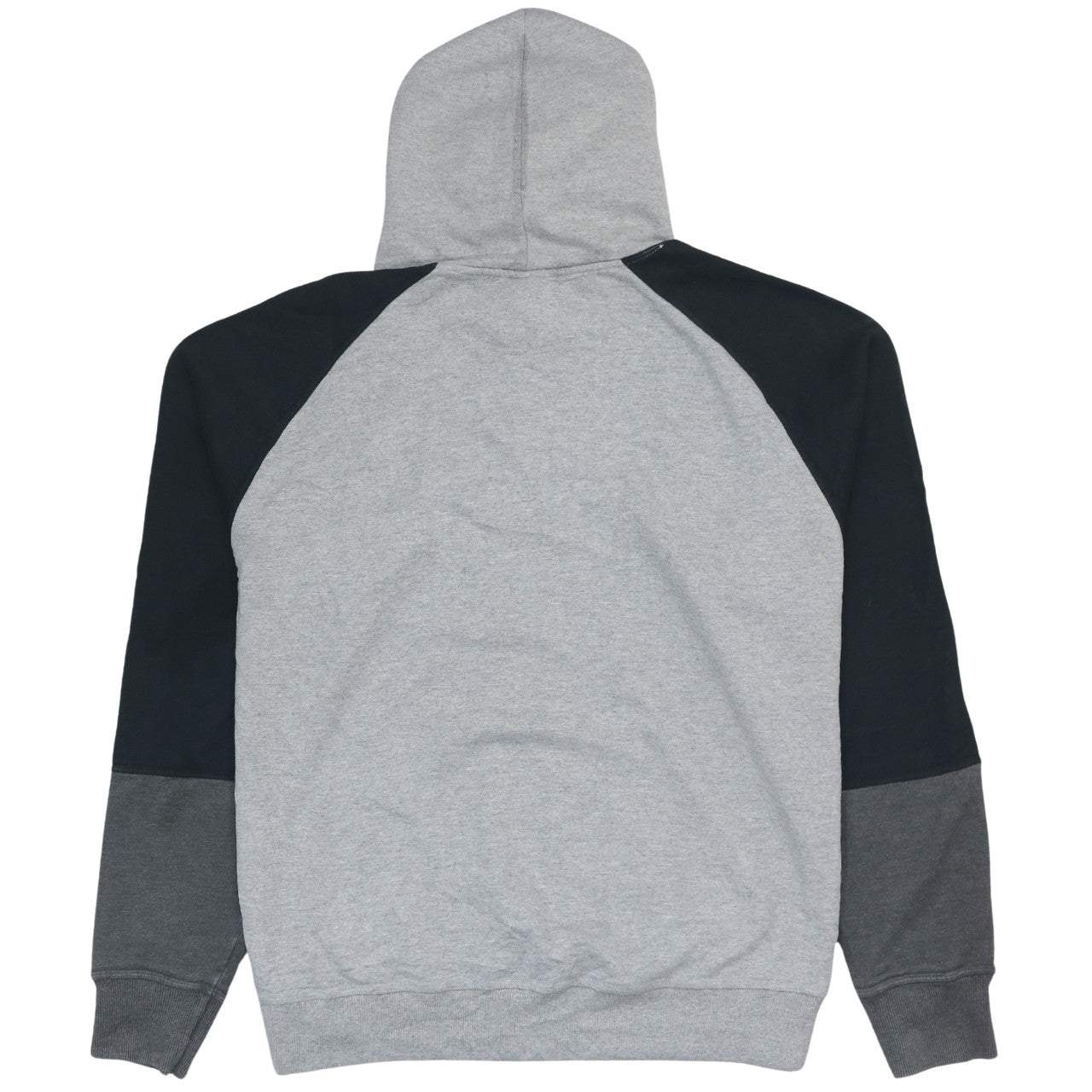 Champion Men's Grey Pullover Hoodie L Fleece Logo Sweatshirt