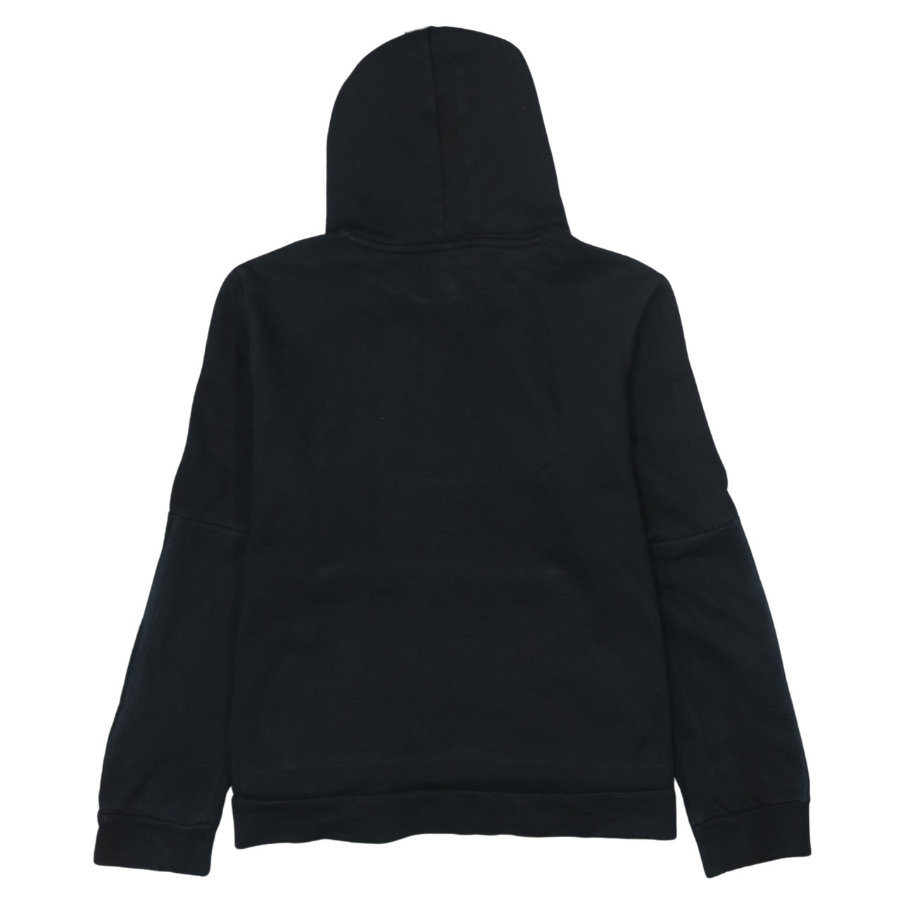Puma Womens Black XL Pullover Hoodie Cotton Blend Logo Print