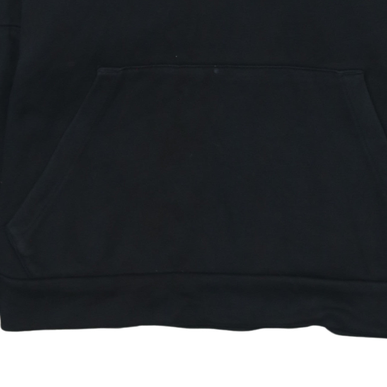 Puma Womens Black XL Pullover Hoodie Cotton Blend Logo Print